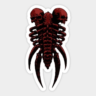 Blood Necromancer Shield Sticker